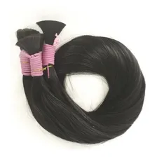 Cabelo Humano Indiano 50gr 55cm Castanho Foto mini 4