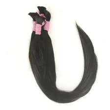 Cabelo Humano Indiano 50gr 55cm Castanho Foto mini 3