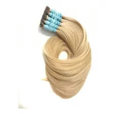 Cabelo Humano Indiano Loiro Claro Liso De 60cm/100 Gramas Foto mini 1