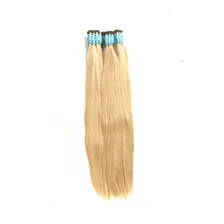 Cabelo Humano Indiano Loiro Claro Liso De 60cm/100 Gramas Foto mini 4