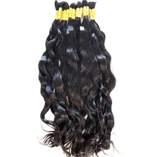 Cabelo Humano Indiano Ondulado De 70cm 150 Gramas Indiano Foto mini 1