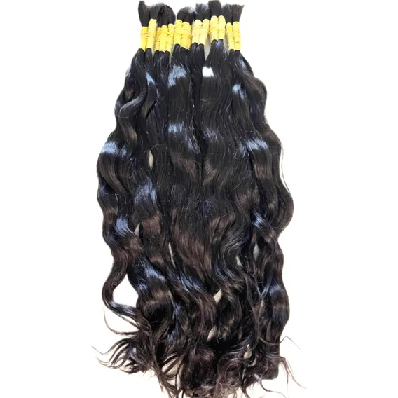 Cabelo Humano Indiano Ondulado De 70cm 150 Gramas Indiano Foto 1