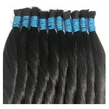 Cabelo Humano Liso Tipo A 45cm - 100 Gramas Foto mini 1