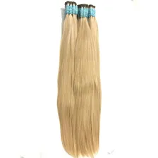 Cabelo Humano Loiro Claro Liso De 75 Cm Com 150 Gramas Foto mini 4