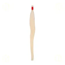 Cabelo Humano Loiro Liso 75cm 100g Vietnamita Liga Vermelha Foto mini 2