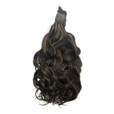 Cabelo Humano Morena Iluminada P/mega-hair 55cm/100 Grs. Foto mini 2