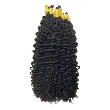 Cabelo Humano Natural Cacheado 60/65 Cm 50 Gramas Cor Castanho Foto mini 1