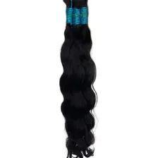 Cabelo Humano Natural Liso Ondulado 50/55cm 150 Gramas Foto mini 4