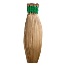 Cabelo Humano Natural Loiro Brasileiro Megahair 60/65cm 50gr Foto mini 2