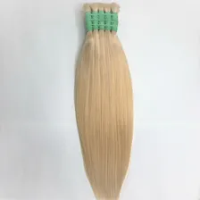 Cabelo Humano Natural Loiro Mega Hair 70cm 50gr Foto mini 2
