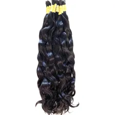 Cabelo Humano Natural Mega Hair 60 Cm 150 G Cor castanho Foto mini  2