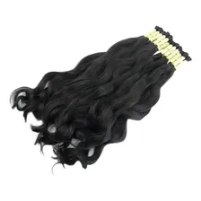Cabelo Humano Ondulado Natural 40cm - 150g Imediato Cor Castanho Foto mini 1