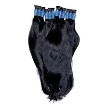 Cabelo humano Origem Natural Castanho 65cm Foto mini 1