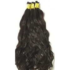 Cabelo Humano Ponta Cheia Ondulado 65cm -100gr Cor Castanho Foto mini 2
