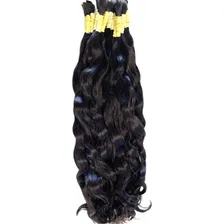 Cabelo Humano Virgem Ondulado 70/75cm -200 Gramas Cor Castanho Foto mini 3
