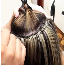Cabelo Indiano 60/55cm Humano Natural Castanho 100 Gramas Foto mini 2