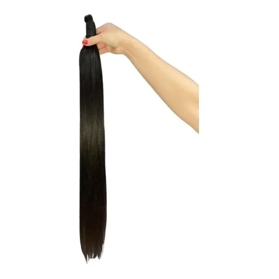 Cabelo Indiano Liso 65 Cm 100g Foto 1