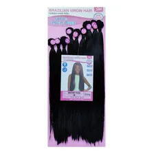 Cabelo Liso Brazilian Virgin Hair Modelo Whitney Plus Sleek Cor Preto 1b Foto mini 2