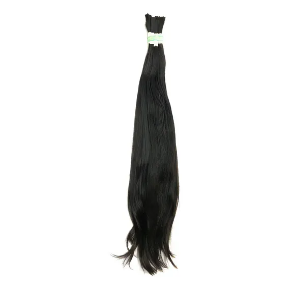 Cabelo Natural Humano 45cm 50gr Cor Castanho Foto 1