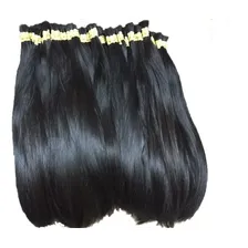 Cabelo Natural Humano Aplique Natural 70/75cm - 150 Gramas Cor Castanho Medio Foto mini 1