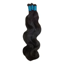 Cabelo Natural Humano Cor Castanho 55cm 150 gramas Foto mini 2