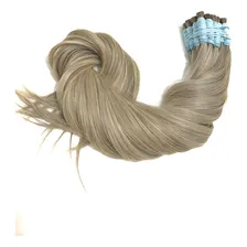 Cabelo Natural - Mega Hair Cor Loiro claro mesclado Foto mini 4
