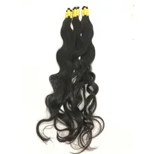 Cabelo Natural Mega Hair Liso Ondulado 75 Cm 300 Gramas. Cor Castanho Foto mini  2