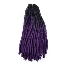 Cabelo Nina Soft Dread Cherey Fibra Sintética 70g Crochet Foto mini 2