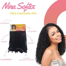 Cabelo Nina Softex Cacheado Fecha A Cabeça Crochet Original Foto mini 4