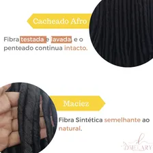 Cabelo Nina Softex Cacheado Fecha A Cabeça Crochet Original Foto mini  3