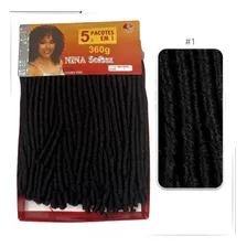 Cabelo Nina Softex Pacotão 360 Gr Original Crochet Braid Foto mini 3