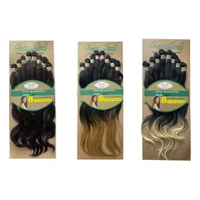 Cabelo Orgânico Brazilian Plus Liso Ondulado Super Star Cor #2/27 Foto mini  3