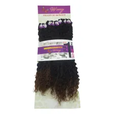 Cabelo Organico Cacheado Anjo Collection Weng Entrelace 70cm Foto mini 1