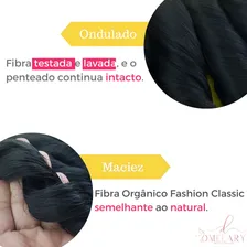 Cabelo Organico Cacheado Ondulado Longo Luna Max 75 Cm 300 G Foto mini  2
