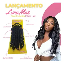 Cabelo Organico Cacheado Ondulado Longo Luna Max 75 Cm 300 G Foto mini 4