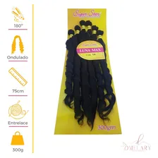 Cabelo Organico Cacheado Ondulado Longo Luna Max 75 Cm 300 G Foto  mini 1