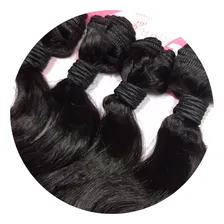 Cabelo Orgânico Liso Ondulado Body Wave 60cm 280gr Cor Castanho Medio Foto mini  3