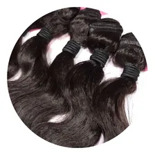 Cabelo Orgânico Liso Ondulado Body Wave 60cm 280gr Cor Castanho Medio Foto mini  2
