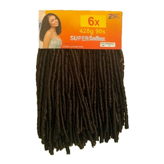 Cabelo P/ Dreads Nina Softex Crochet Braid - Cor Cor 33 Foto 1