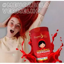 Cabelo Reconstrução Capilar Produto P/ Cabelos Vermelhos 1kg Foto mini 2