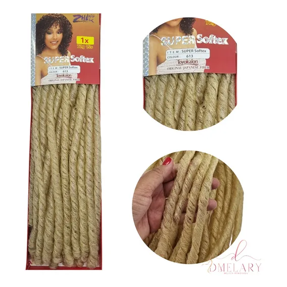Cabelo Sintético Cacheado Nina Softex 85 Cm 100 Gr Crochet Cor Loiro Platinado Foto 1