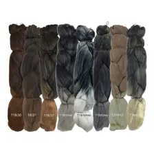 Cabelo Sintético Jumbo 399 Gr Para Tranças Ser Mulher Fibras Foto mini 3