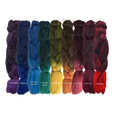 Cabelo Sintético Jumbo 399 Gr Para Tranças Ser Mulher Fibras Foto mini 4