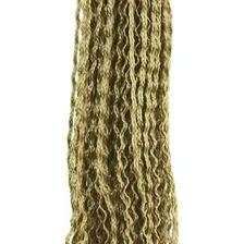 Cabelo Sintético Miojinho Frisado 60cm - 80g Loiro Claro Foto mini 2