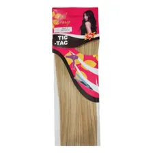 Cabelo Tic Tac Aplique Liso - 70 Cm - IdĂȘntico Ao Humano Cor Loiro 28t613 Foto mini 3