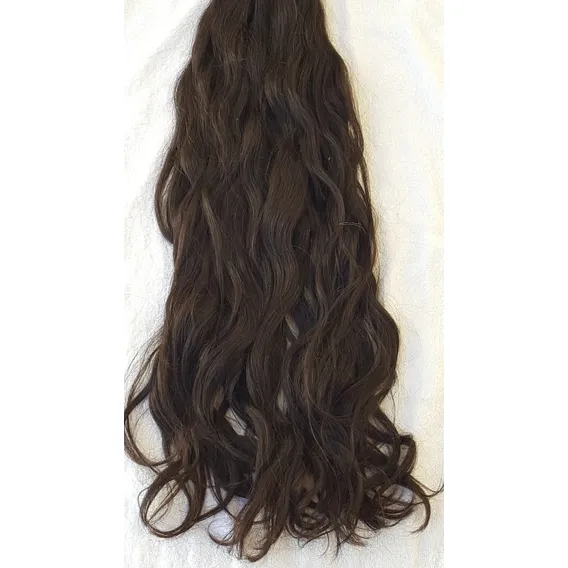 Cabelos Humano Leves Ondas De 65cm 200 Gramas, Pontas Cheias Foto 1