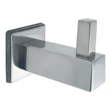 Cabide Azaleia Gancho Quadrado Para Banheiro Inox Polido Foto mini 2