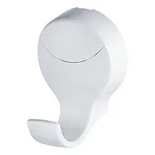 Cabide Cabideiro Lavabo Banheiro Herc Lavello Branco Foto  mini 1