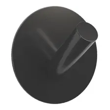 Cabide Gancho Adesivo Inox Pendurar Toalha Roupa Escovado Foto mini  2