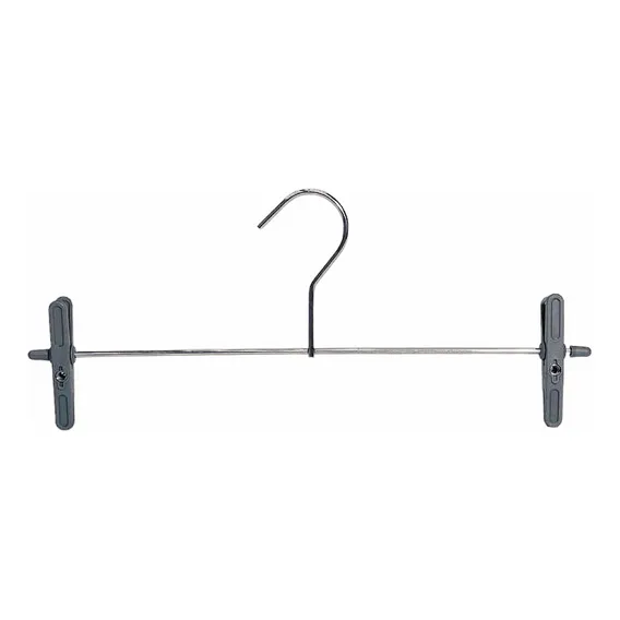 Cabide Infantil Com Presilhas 26 Cm - 2025 Prata - 150 Peças Foto 1